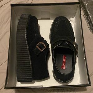 Creeper 118 Black Vegan Suede
